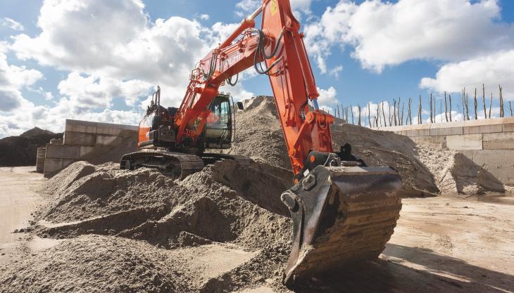 The new Hitachi ZX180-7 excavator Hitachi ZX180-7 excavator