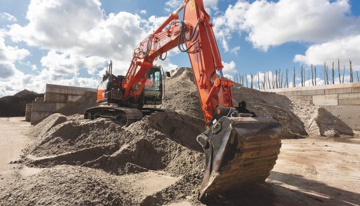 Hitachi ZX180-7 excavator