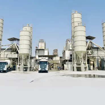 The new CBT 130 plants at Wade Adams’ Jabel Ali site