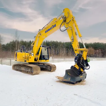 Moving forward – Komatsu’s Dash-12 excavators will benefit from engcon’s seamless tiltrotator technology integration