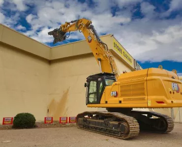 Cat 352 straight boom excavator