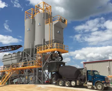 Astec CON-E-CO LO-PRO Series concrete batching plant 