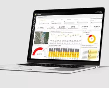 Finning CUBIQ Sustainability dashboard