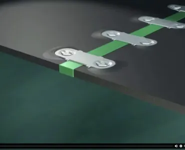 Flexco bolt solid plate belt fasteners