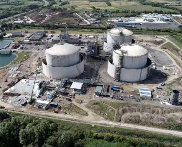 Flogas Britain's LPG storage facility at Avonmouth, near Bristol