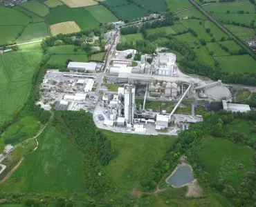 Hanson UK's Padeswood cement works, in Flintshire, North Wales