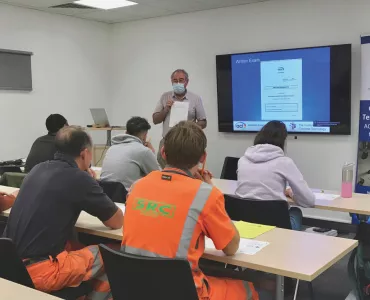 Institute of Concrete Technology CFTT classroom session