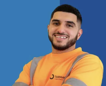 Shahid Zaman, supervisor at Tarmac's Birmingham asphalt plant