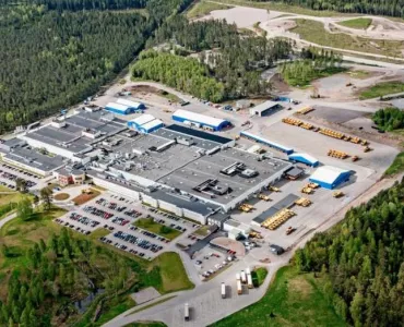 Volvo CE’s Braås site 