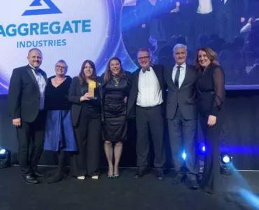 Aggregate Industries pick up leading sustainability award