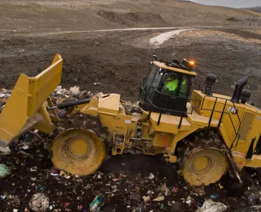 New Cat 836 landfill compactor 
