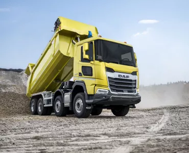 The new DAF XFC Construction truck