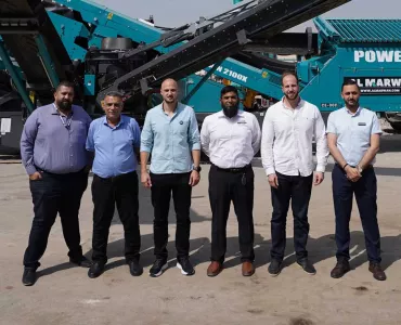 Al Marwan have been appointed as Powerscreen’s authorized distributor in the UAE