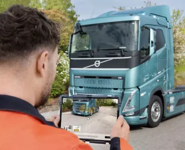 Volvo Group have launched the world’s first Augmented Reality (AR) safety app for electric trucks