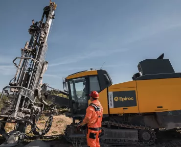 Explosia currently have three Epiroc drill rigs with two more due for delivery before the end of 2023