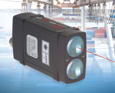 The new optoNCDT ILR1171-125 laser distance sensor can measure distances up to 270m