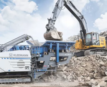 Kleemann Mobirex MR 130 Zi EVO2 impact crusher