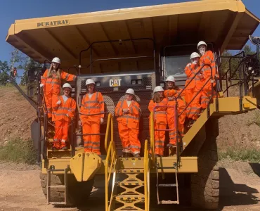 As part of their partnership with Love4Life, Tarmac recently hosted a group of students for a tour of Mountsorrel Quarry 