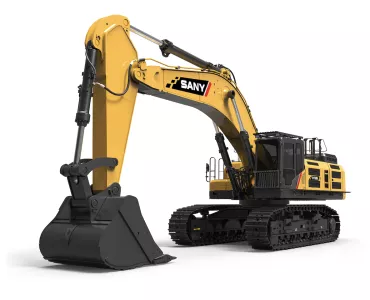 Now available in the UK market, the new Stage V compliant, 78-tonne SANY SY750H crawler excavator 