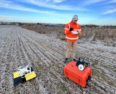 Working with connected site specialist SITECH, Daniel Charles Surveys are bringing drone site surveying and monitoring to external clients