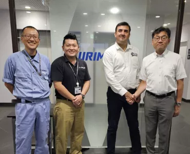 Yoshio Yanagida, Masahi Nakamura and Kenji Tajima from Kurimoto, along with Raheel Qamar from MDS