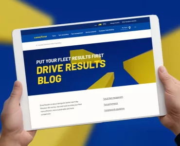 Goodyear’s new Drive Results Blog aims to empower truck fleets for enhanced efficiency, competitiveness, and sustainability