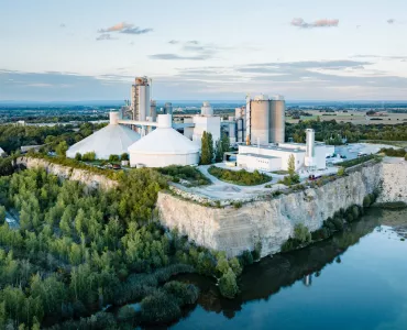 Heidelberg Materials’ cement plant in Geseke, Germany (Photo: Steffen Höft, Heidelberg Materials)