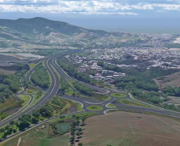 Digital rendering of the Coffs Harbour bypass. Image: Ferrovial