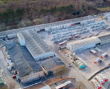 Coltman Precast’s 9.25-acre production facility in Sutton Coldfield