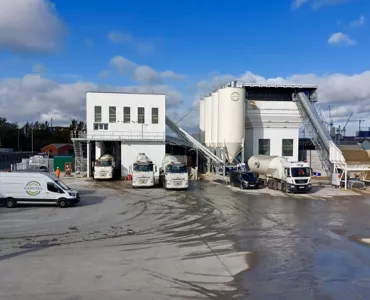 Capital Concrete’s new wet-batch facility in Cricklewood