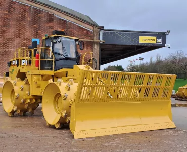 Finning have a longstanding relationship with FCC, including rebuilding their Caterpillar machinery