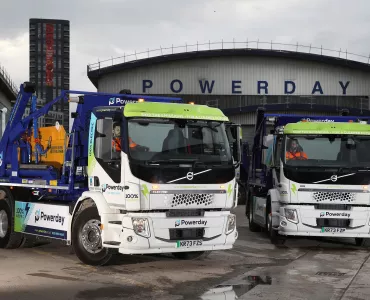 Capital gains: Powerday’s two new Volvo electric skiploaders