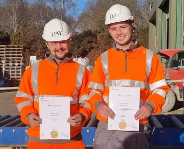 Day Group apprentices Stephen and Dexter