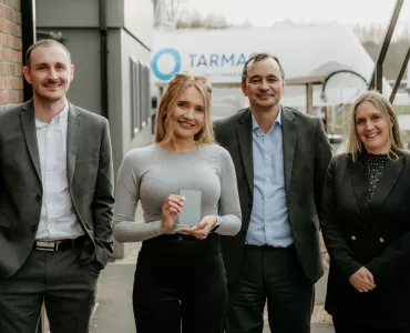 Tarmac assistant training manager Kirin Fisher has been announced as Intec Business College’s Apprentice of the Year for 2024
