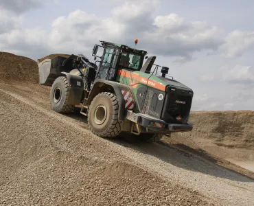 Max Wild’s new Develon DL420CVT-7 wheel loader