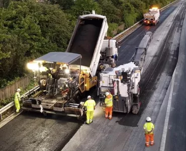 Foamix Eco has already been used as part of a trial on the M65 slip road in Lancashire in partnership with Lancashire County Council