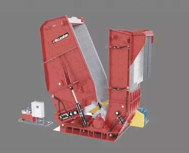 The new MaxCap 1650 primary impact crusher from McLanahan