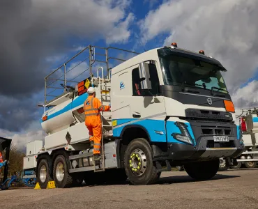 Orica UK have added four new Volvo FMX 460 6x4 rigids to their fleet 