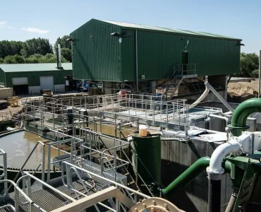 Sheehan Group’s CDE recycling plant in Stanton Harcourt, Oxfordshire