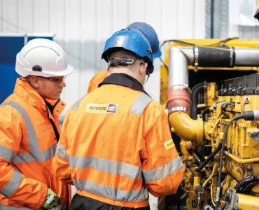 Finning support their customers with microgrid solutions that can capture and store renewable energy