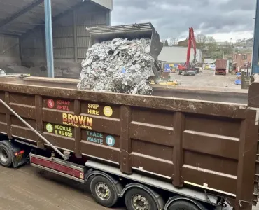 Aggregate Industries have partnered with Brown Recycling who process ‘pitcher waste’