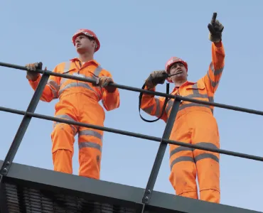 An impressive 90% of businesses in the mining, quarrying, and utilities sectors reported progress on reducing emissions across their organization