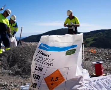 A successful low-carbon ammonium nitrate blast has been conducted in Spain 