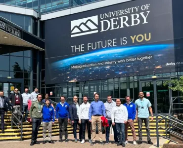 Course participants at the University of Derby