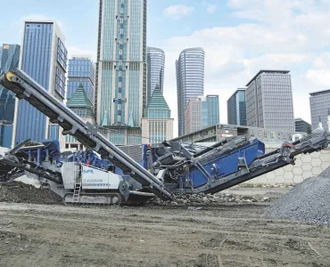 Safir Proje’s new Kleemann Mobirex MR 130i EVO2 mobile impactor 