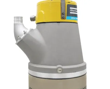 The WEDA D80SH is one of four new electric submersible pumps launched by Atlas Copco 
