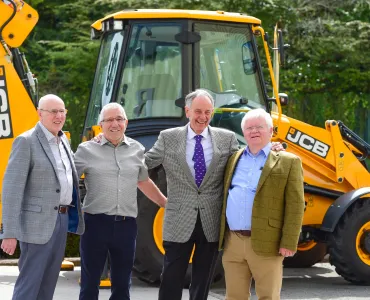 L–R: Chris Carnwell, Keith Hepden, Mick Higgs and Nigel Heinich