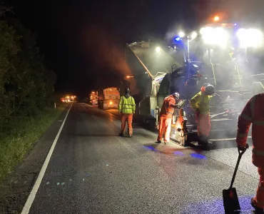 National Highways has extended road trials of biogenic binders to include warm mix asphalt and up to 30% reclaimed asphalt