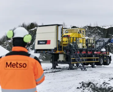 Metso are to start negotiations on possible temporary layoffs of up to 90 days in their Aggregates business area in Finland