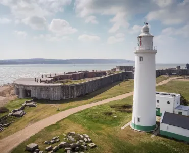 Hurst Castle in Hampshire. Photo: English Heritage
